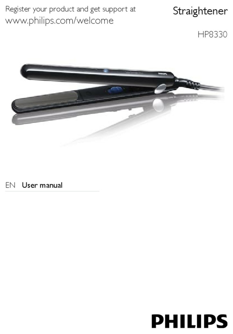 Philips HP8330/00 user manual