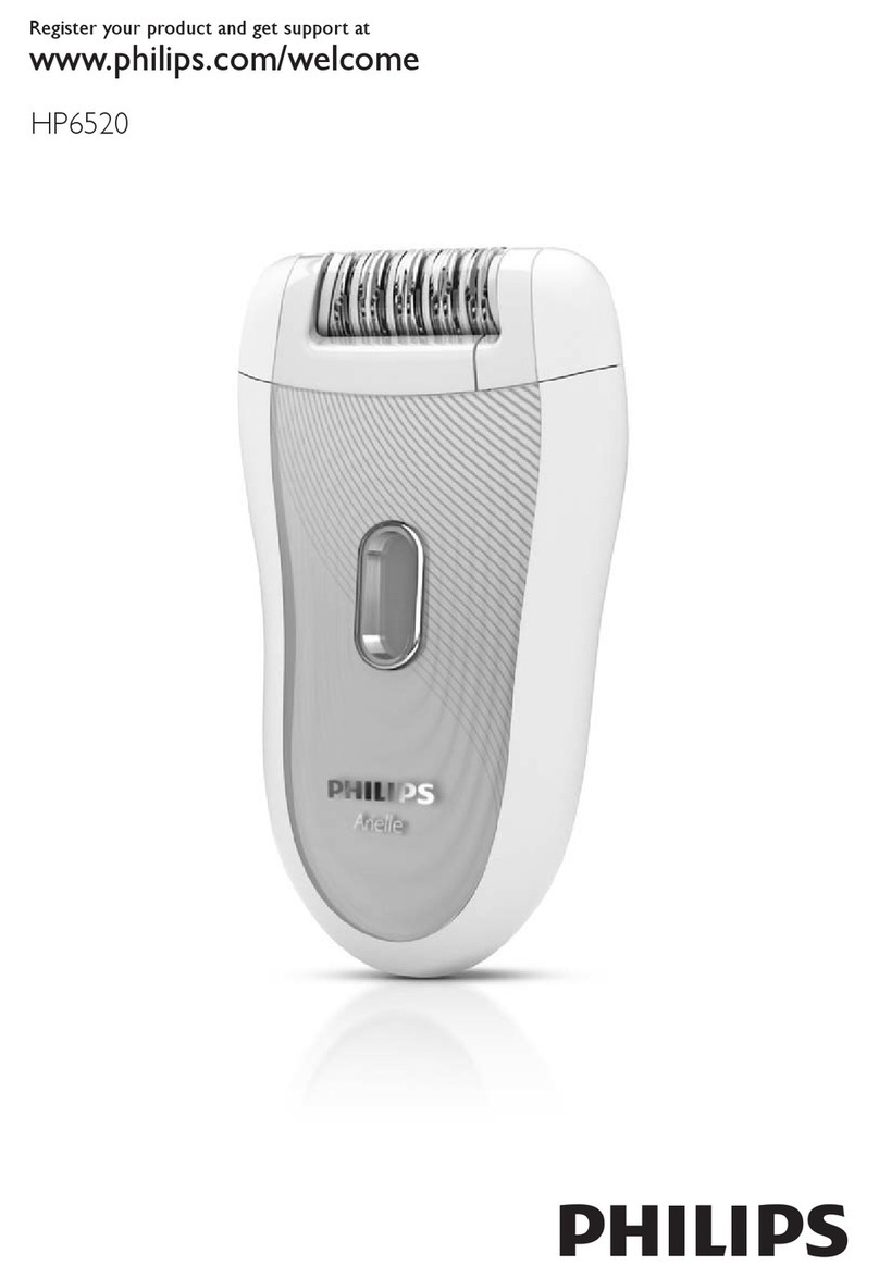 Philips HP6520/01 User manual Philips HP6520/01 User manual