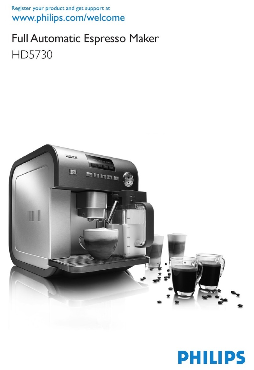 Philips HD5730/11 User manual Philips HD5730/11 User manual