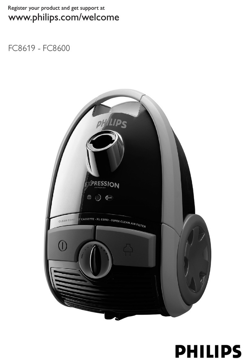 Philips FC8619/01 manual