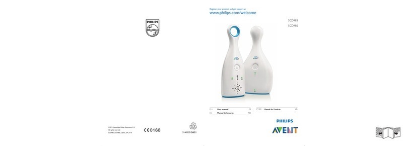 Philips SCD485/24 User manual