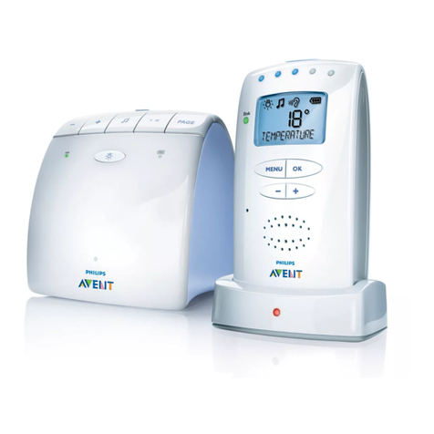 Philips AVENT AVENT DECT SCD520/00 manual