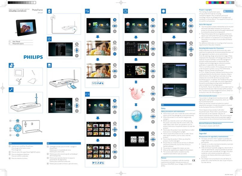 Philips SPF1207/77 User manual