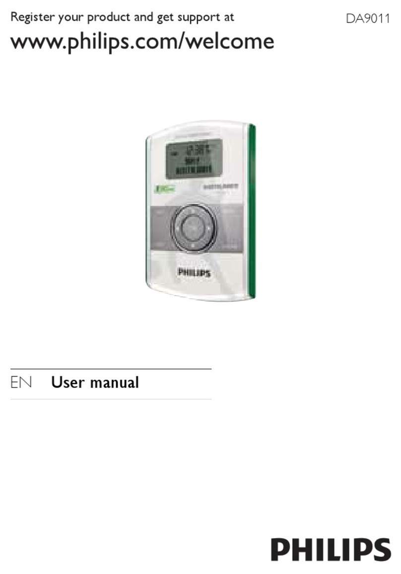Philips DA9011/02 user manual