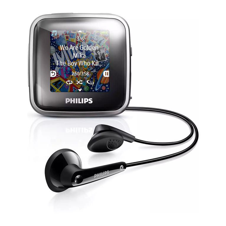 Philips SA2SPK04S/02 manual