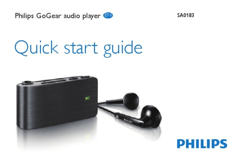 Philips SA018302SN/02 User manual