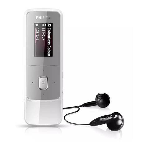 Philips SA3MXX04WA/02 quick start guide