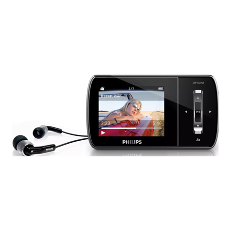 Philips SA1ARA08K/02 User manual