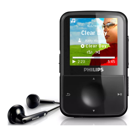Philips SA1VBE08KA/02 user manual