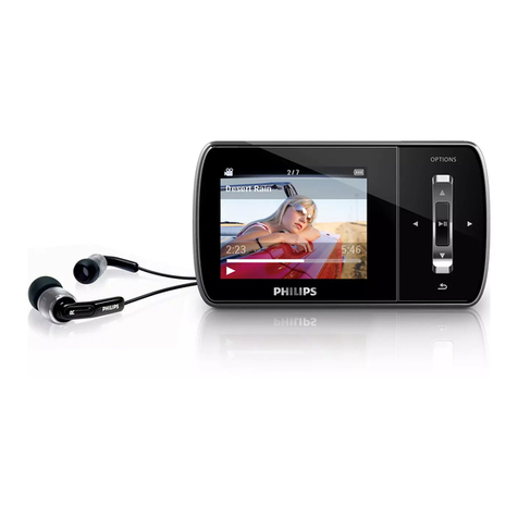 Philips SA1ARA16KI/05 User manual