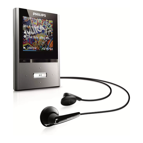 Philips SA2VBE08RA/02 User manual