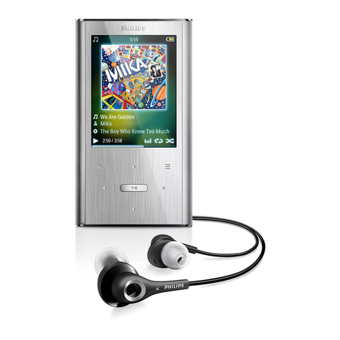 Philips SA2ARA04S/02 User manual