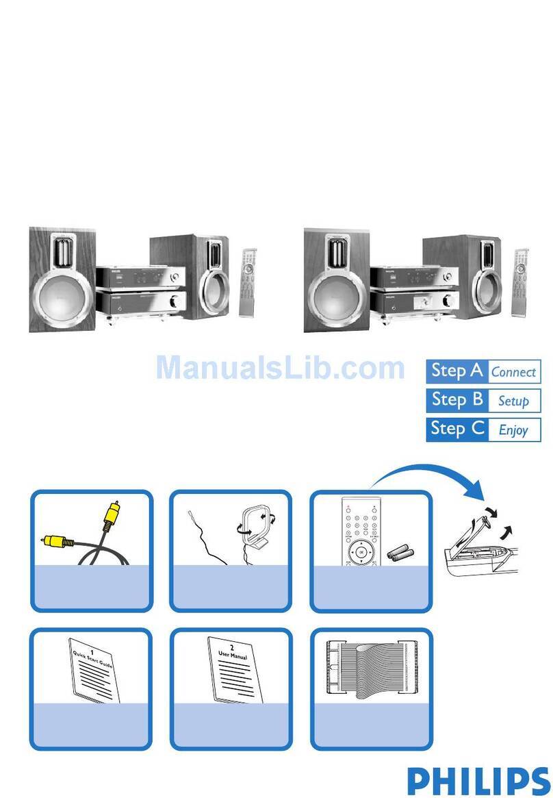 Philips MCL701/93 User manual