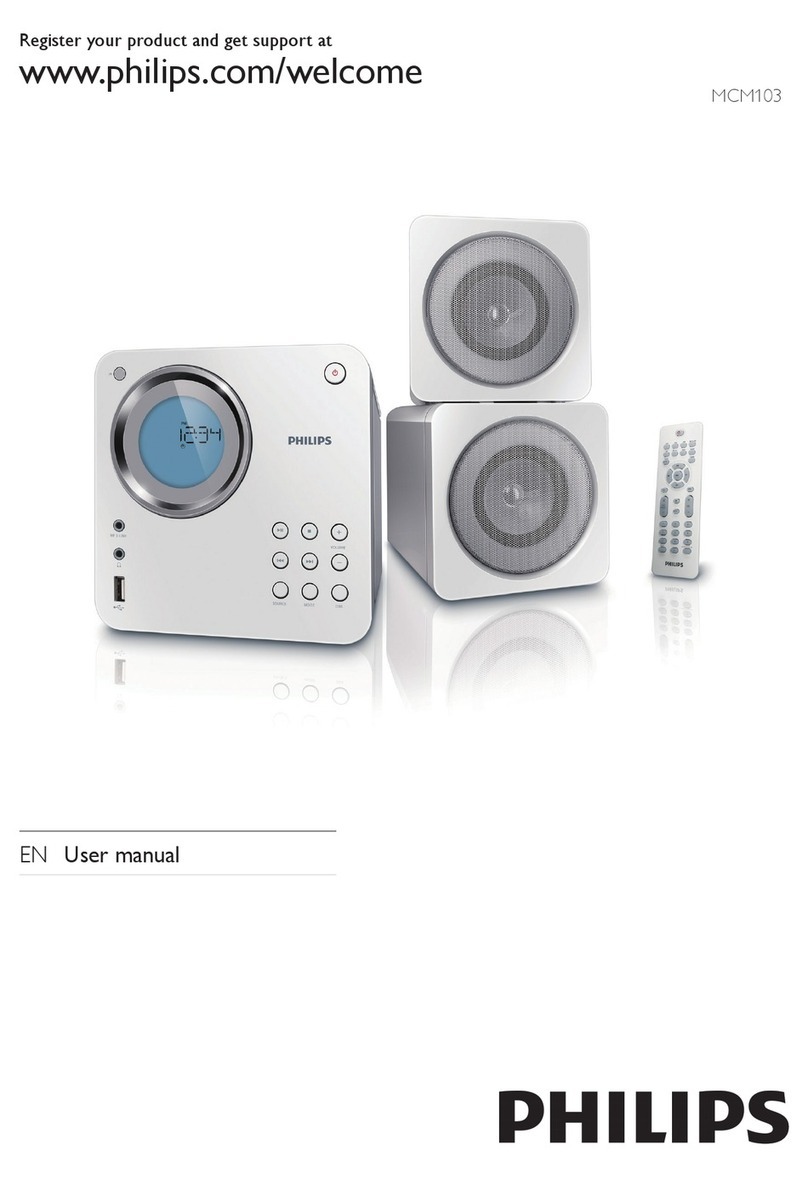 Philips MCM103/96 user manual