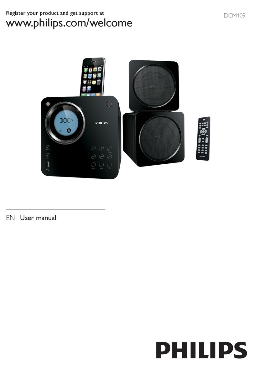 Philips DCM109/79 User manual