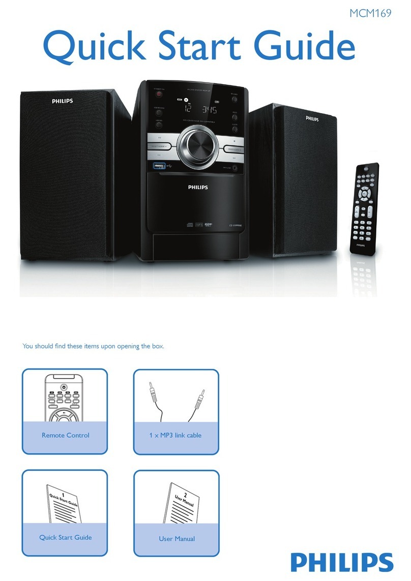 Philips MCM169/61 User manual