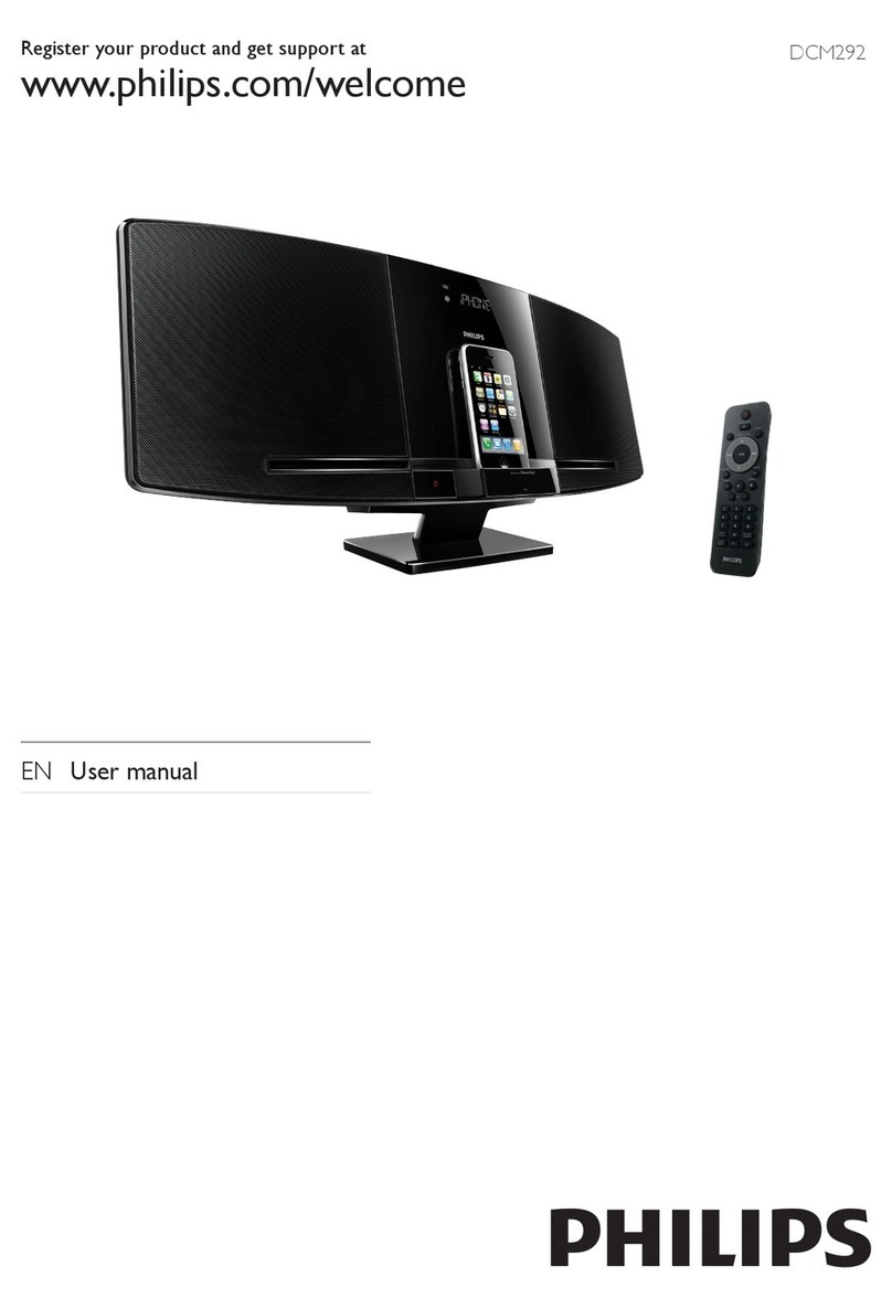Philips DCM292/79 User manual