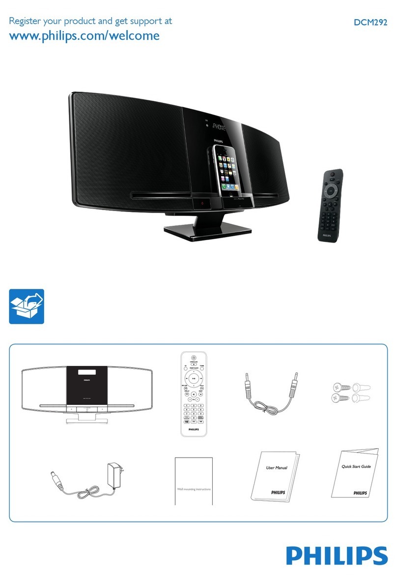 Philips DCM292/79 User manual