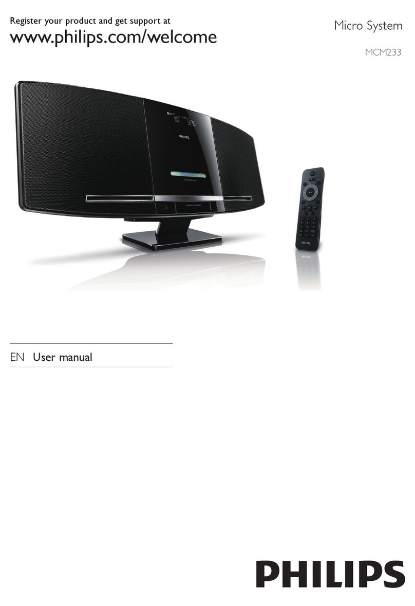 Philips MCM233/78 user manual