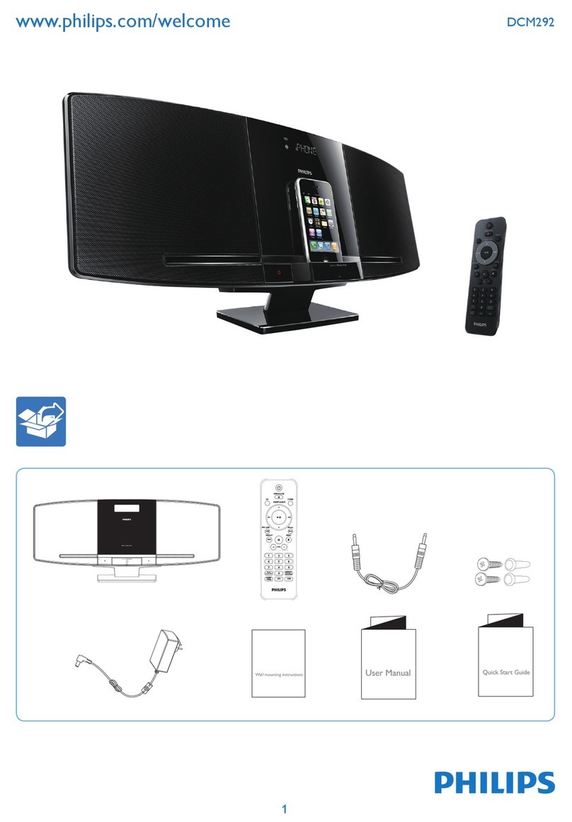 Philips DCM292/96 User manual