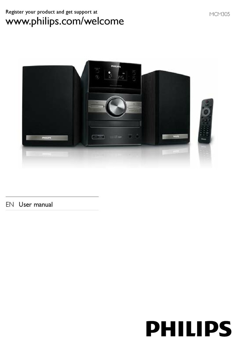 Philips MCM305/55 User manual