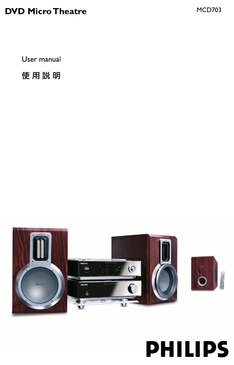 Philips MCD703/98 User manual