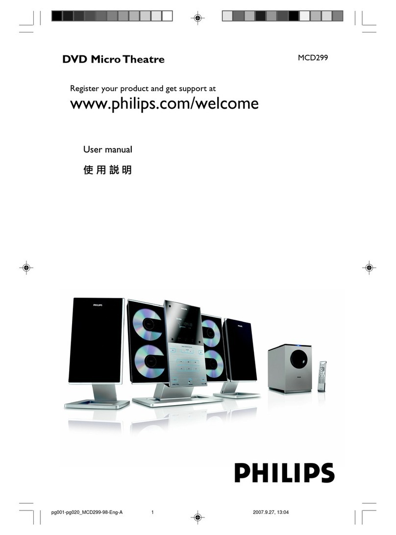 Philips MCD299/98 user manual