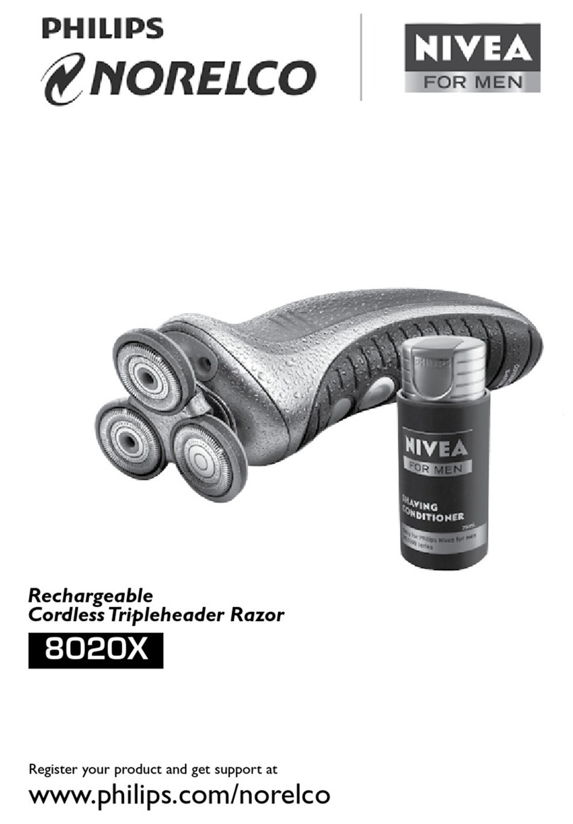 Philips Norelco 8020X/33 manual