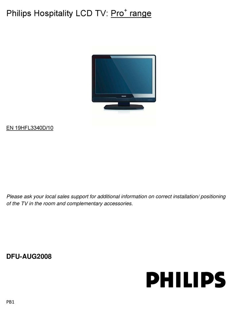 Philips 19HFL3340D/10 user manual