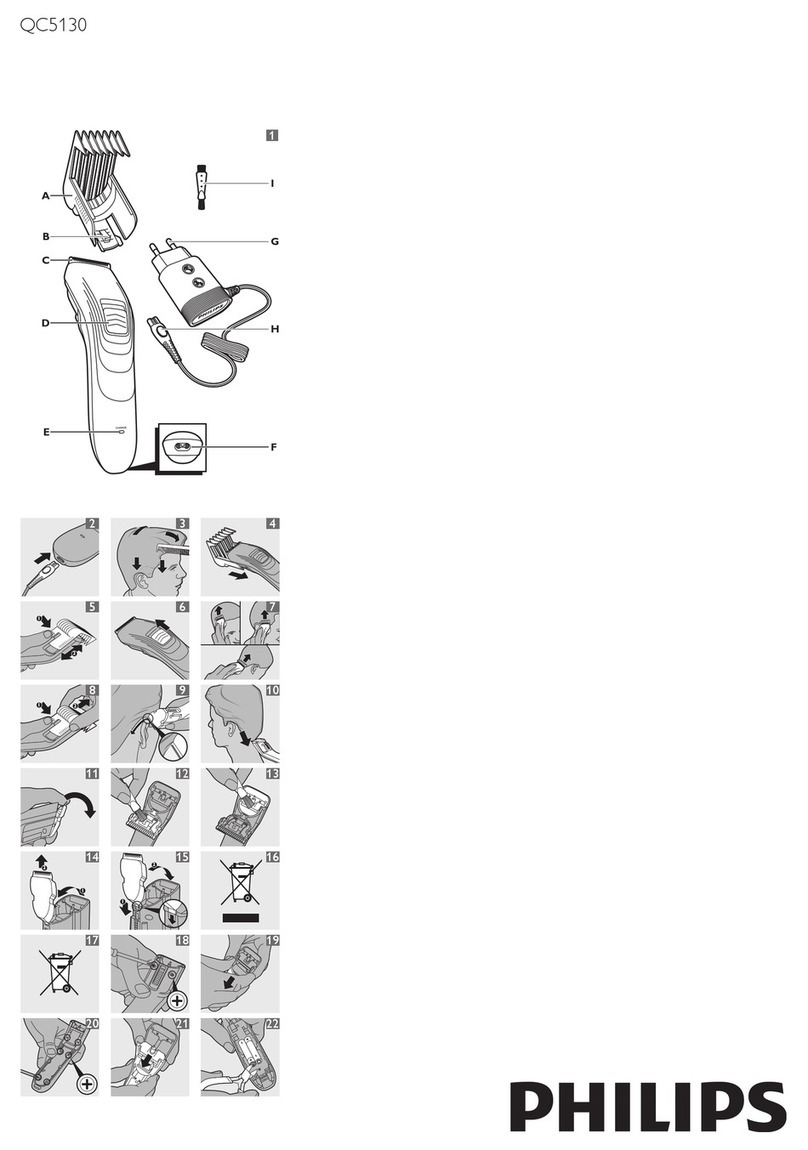 Philips QC5130/15 User manual