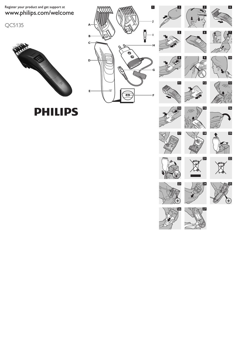 Philips QC5135/15 User manual