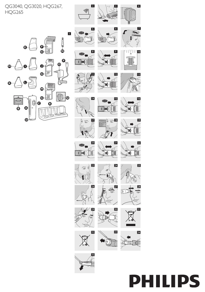 Philips HQG269/10 manual