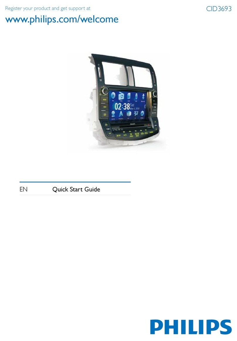 Philips CID3693/00 quick start guide