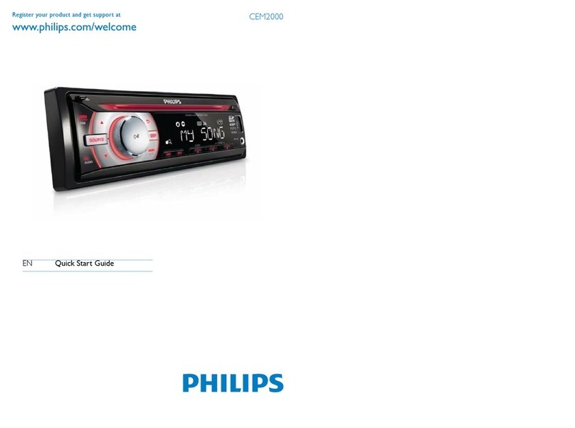 Philips CEM2000X/78 User manual