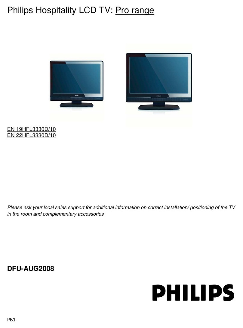 Philips 19HFL3330/97 user manual