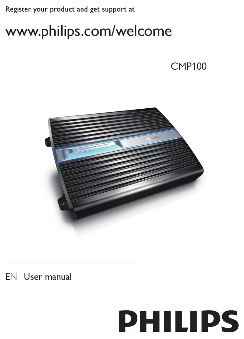 Philips CMP100/93 User manual