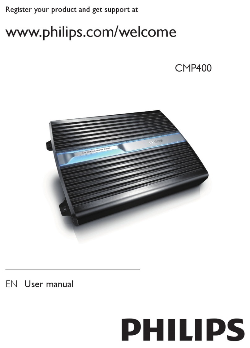 Philips CMP400/93 User manual