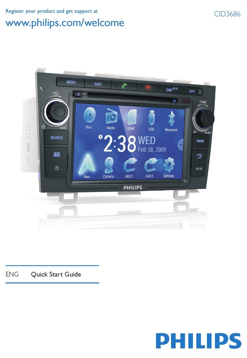 Philips CID3686/93 quick start guide