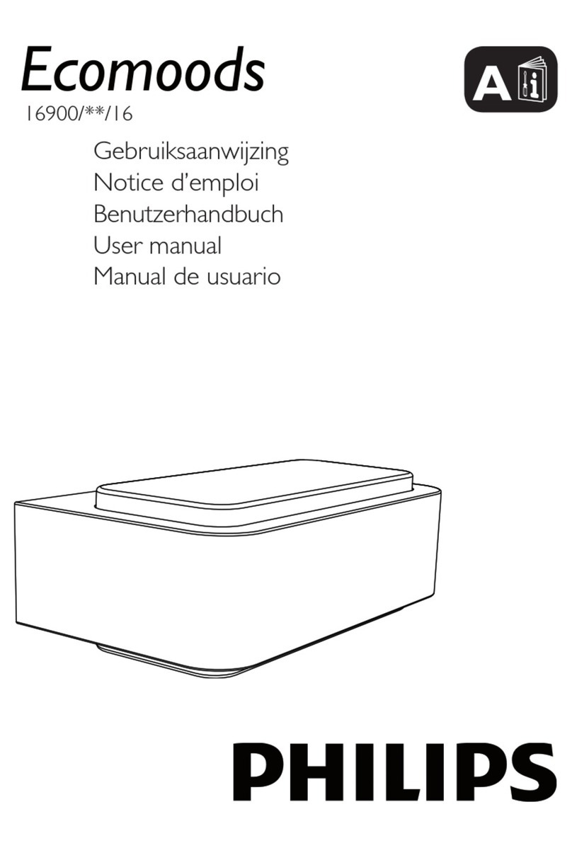 Philips Ecomoods 16900/93/16 user manual