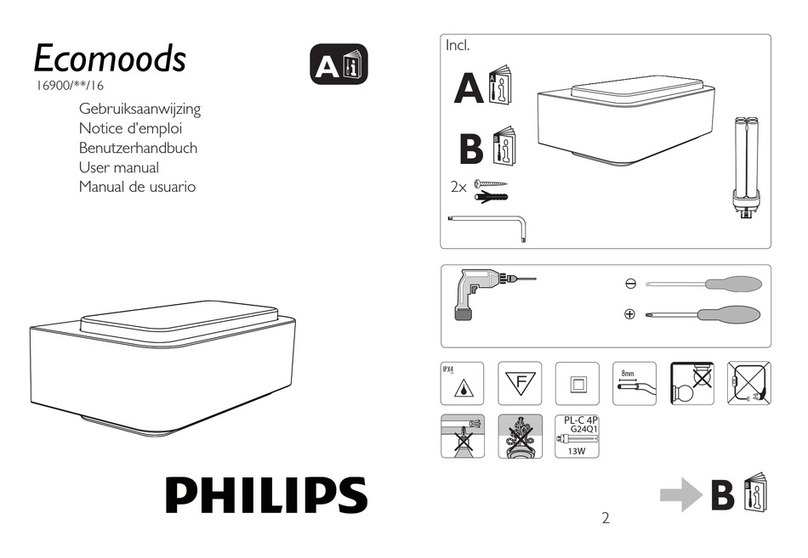 Philips Ecomoods 16900/93/16 User manual