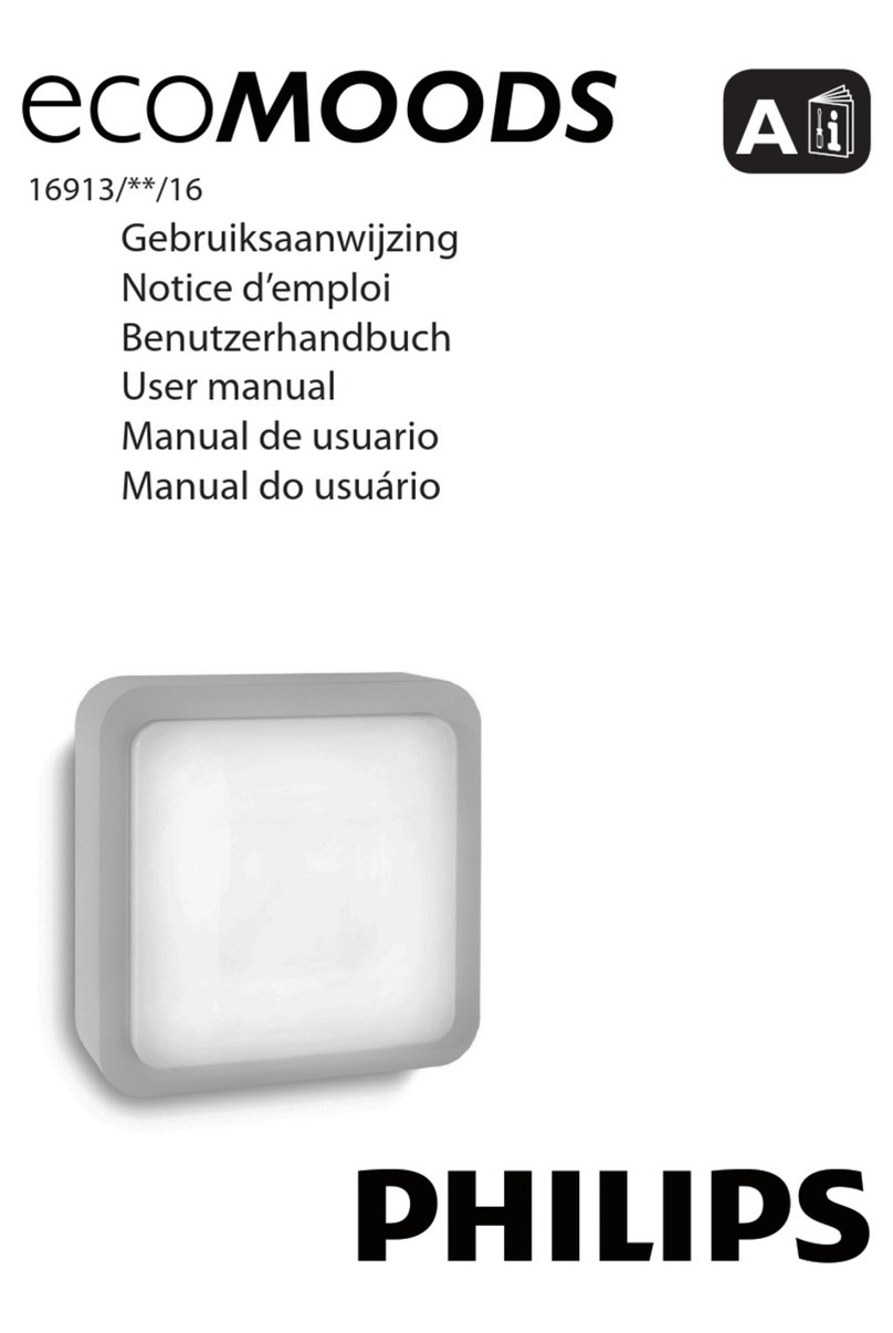 Philips 169139316 user manual