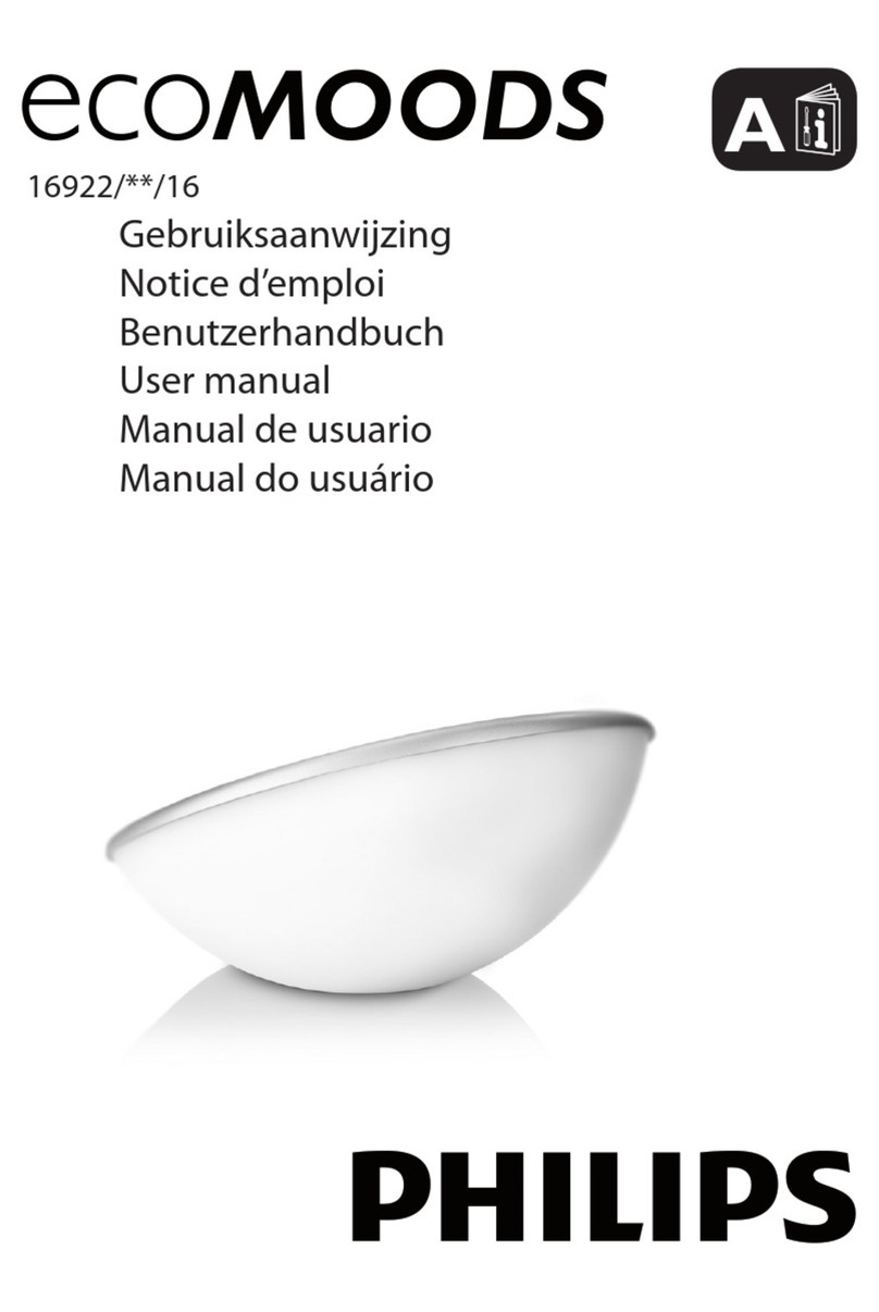 Philips ecoMOODS 16922/87/16 User manual