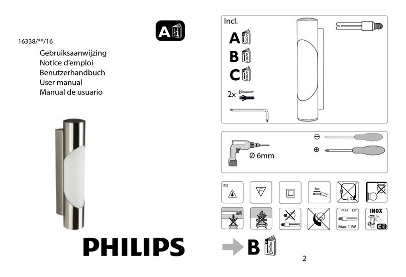 Philips 163384716 user manual