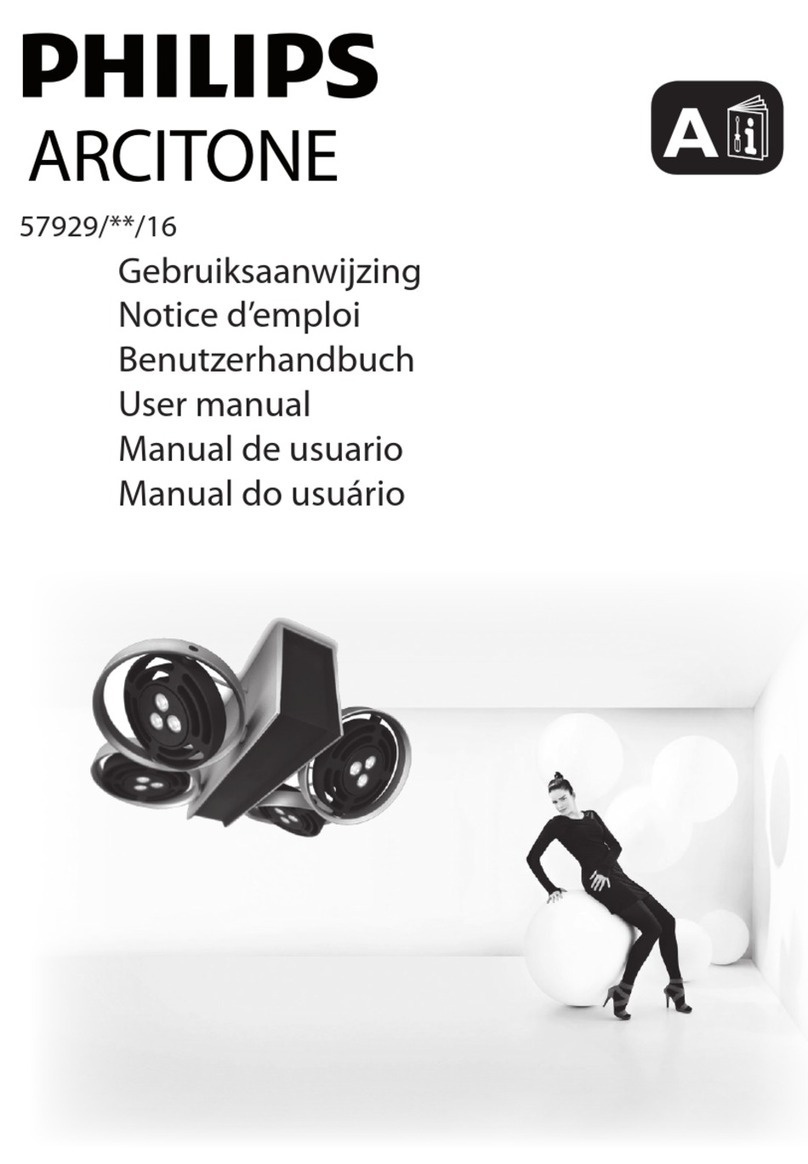 Philips ARCITONE 57929/48/16 User manual