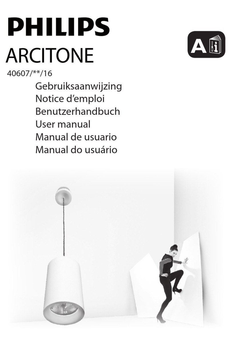 Philips ARCITONE 40607/31/16 User manual