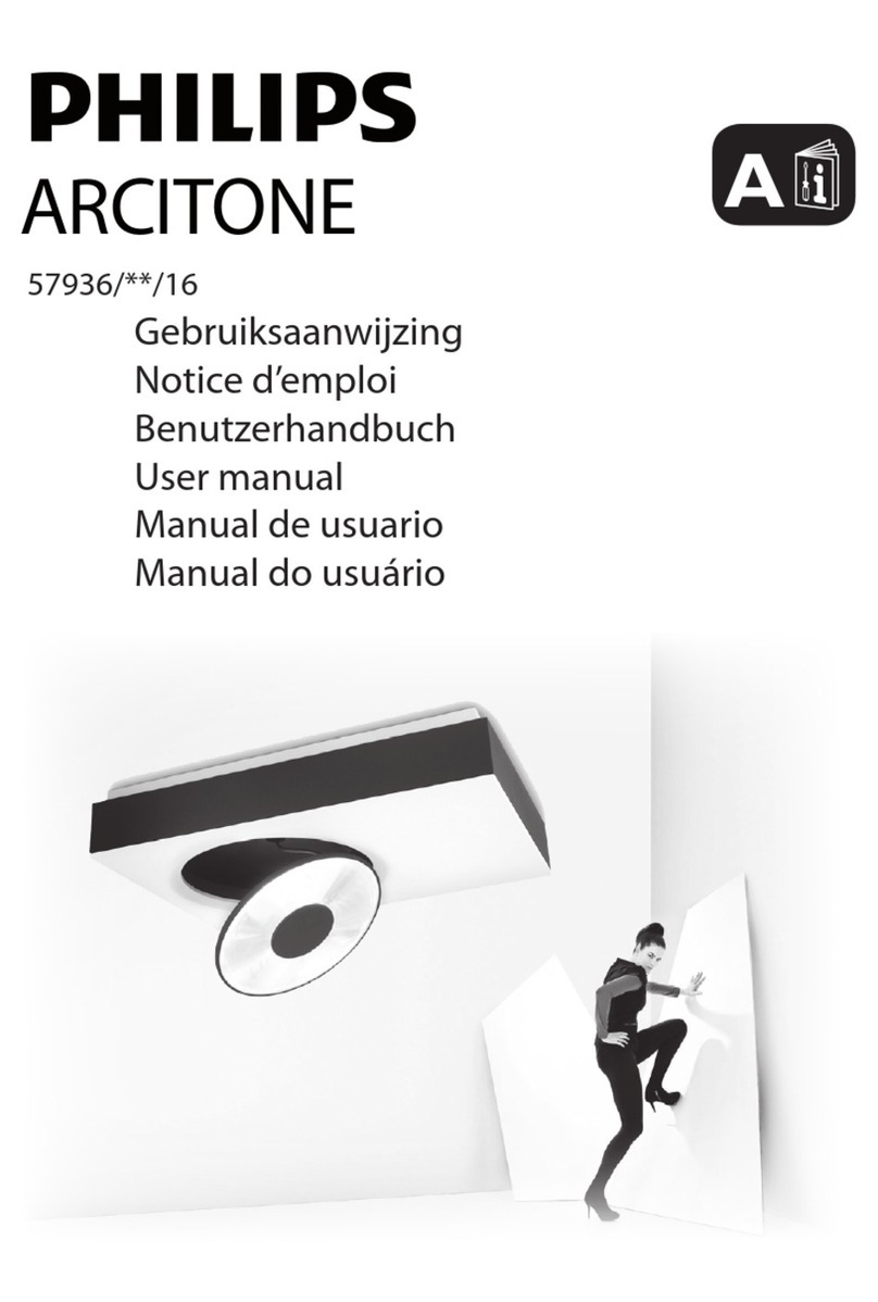 Philips ARCITONE 57936/31/16 User manual Philips ARCITONE 57936/31/16 User manual