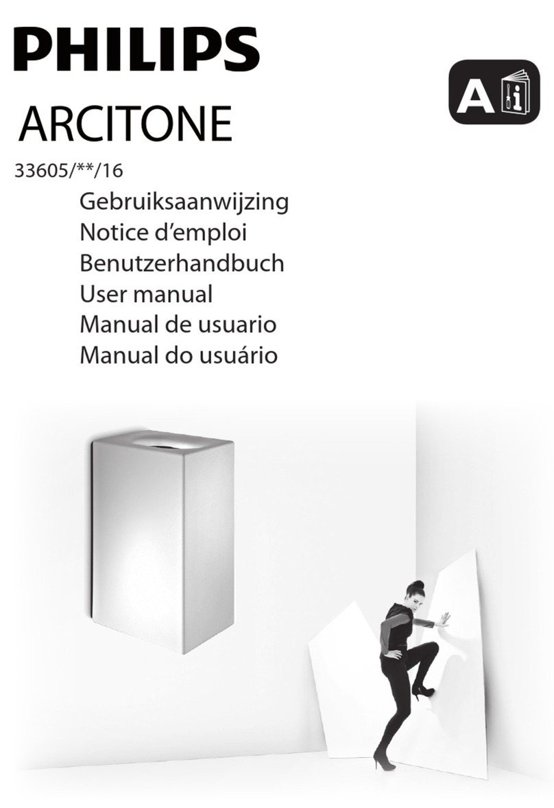 Philips ARCITONE 33605/31/16 user manual