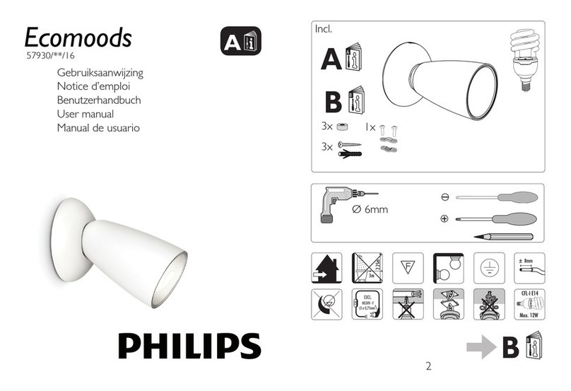 Philips ecoMOODS 57930/31/16 user manual