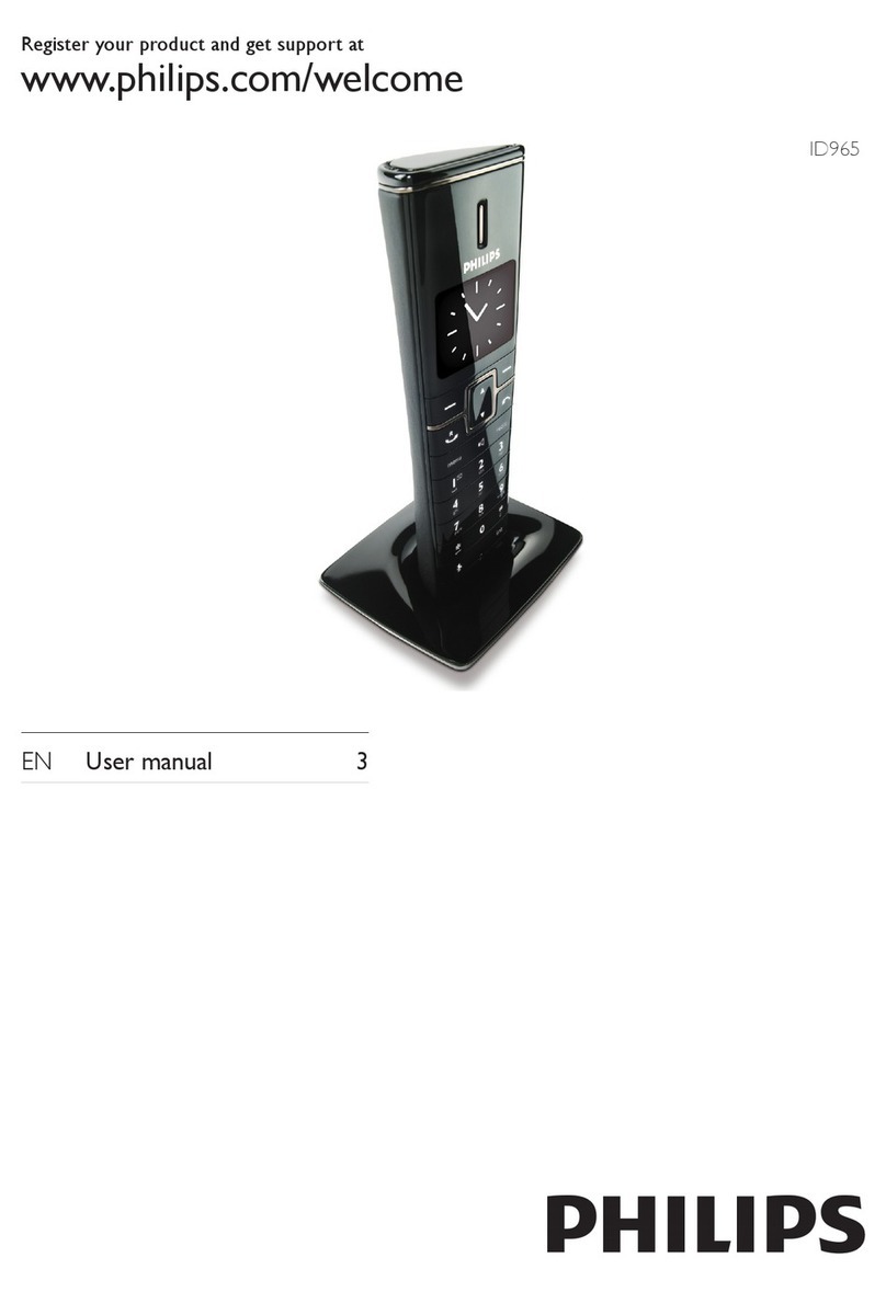 Philips ID9650B/12 user manual