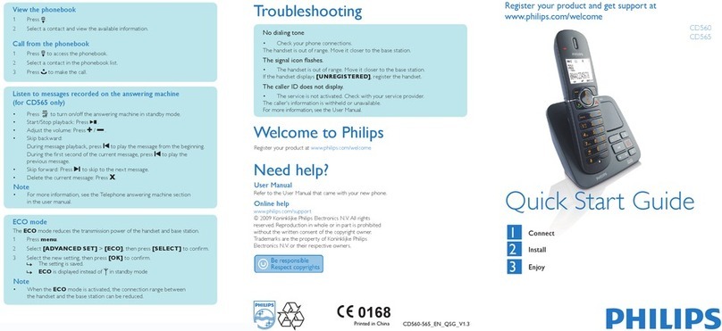 Philips CD5651B/51 User manual